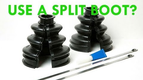 Changing the CV boot with a Hippo Red Split Boot