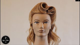 Victory Rolls Hair Tutorial | Celebrate VE Day with Coventry 2021