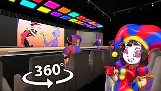 The Amazing Digital Circus 360° - CINEMA HALL | Pomni react to TADC meme 6 | VR/360° Experience
