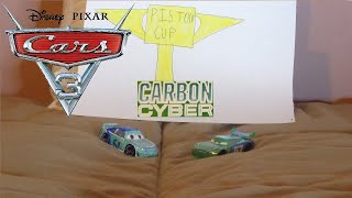Disney Pixar Cars 3 Team Carbon cyber Piston cup racers #67 (Bobby & Jim) diecasts