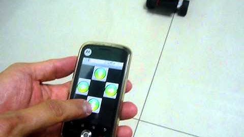 手機遙控車 = Arduino + Android + Bluetooth + Orientation Sensor