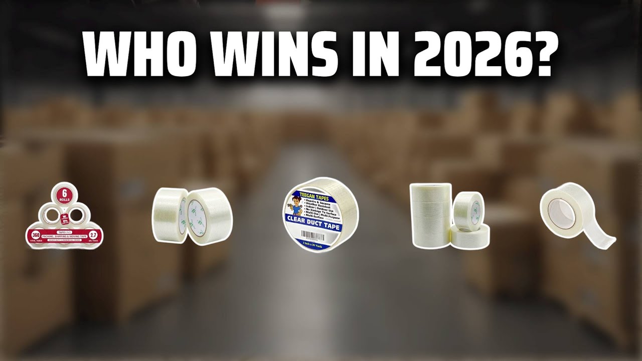 The Top 5 Best Strapping Tape in 2026 - Must Watch Before Buying!