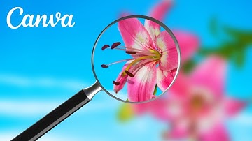 How to Make a Magnifying Effect on Canva