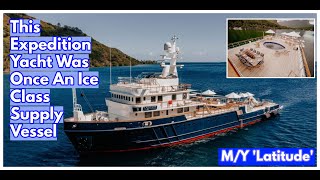 This $17.5m Expedition Yacht Was Once An Ice Class Supply Vessel