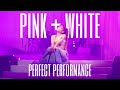 ariana grande - pink + white (perfect performance)