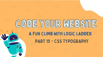 CSS Typography Masterclass | Fonts, Spacing & Text Styling (Code Your Website: Part 15)