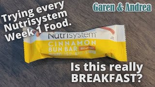 What you ACTUALLY eat during the first week on Nutrisystem. #itsnotterrible by Garen & Andrea 10,672 views 2 years ago 30 minutes