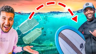 Making Surf Boards From Recycled Ocean Plastic Ft. Ammar (Yes Theory)