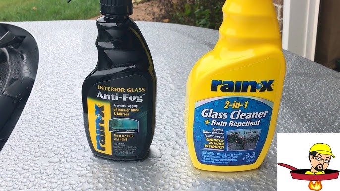 Rain X 2 In 1 Glass Cleaner + Rain Repellent - Will It Work? 