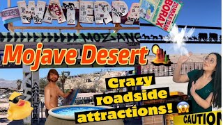 Crazy tourist traps in the Mojave Desert | Road-trip across the Southwest