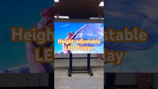 One-plug 8K display: height-adjustable, high-refresh, and effortless setup.#ledvideowall #proav
