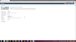 SAP SharePoint Document Management App