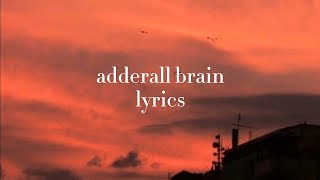 Video thumbnail of "Rebecca ablack-adderall brain | ginny and Georgia(lyrics)"