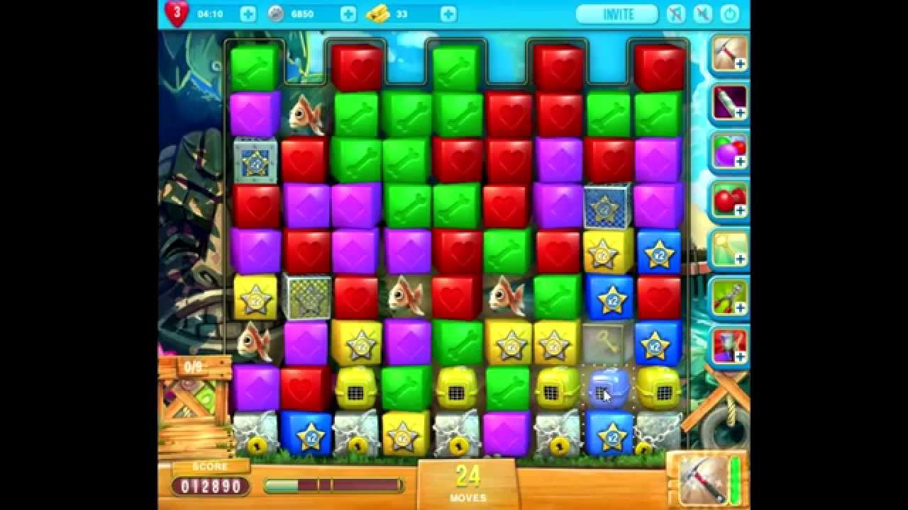 Pet Rescue Saga level 684 no boosters 😈 ►TOBIAS DEAMON◄