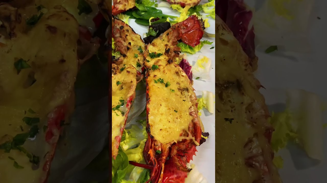 BOGAVANTE 🦞 THERMIDOR PASO A PASO , receta de Daniel “3 generación” del peñon