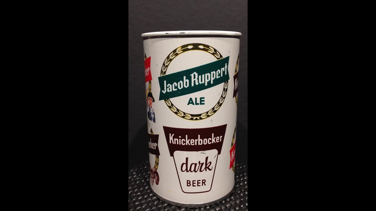 Jacob Ruppert Knickerbocker Vintage Bank Can