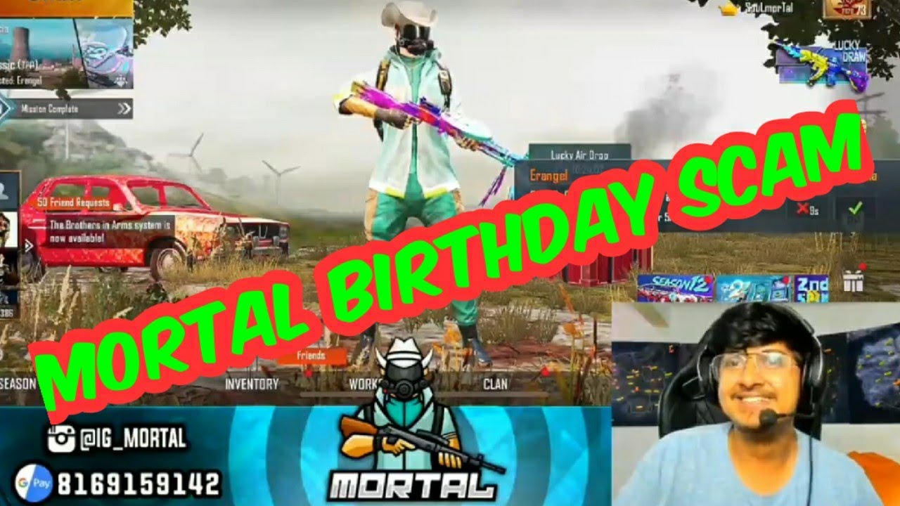 Mortal Birthday Scam | S8UL Gaming House Fun