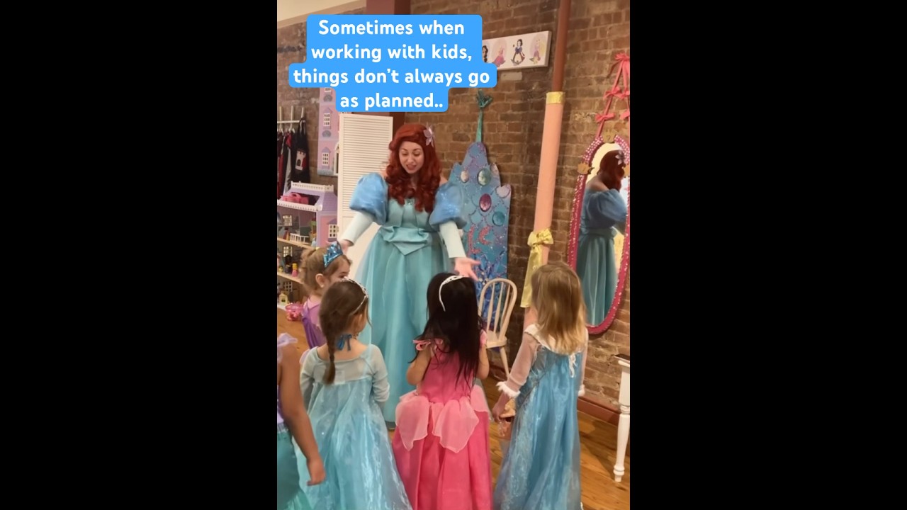 When things don&rsquo;t go as planned #cute #partofyourworld #shorts #thelittlemermaid