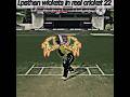 i.pathan wickets in real cricket 22 wait for end 😱🥶🥵 #shorts #cricket #rc22 #niravgamer6085