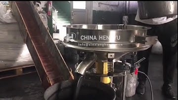 Liquid Material filtering vibrating sifter for High frequency