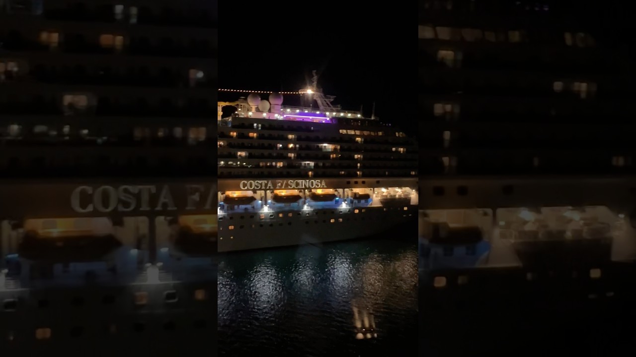 COSTA CONCORDIA SISTER SHIP 🚢 #cruiseship #vacation #travel #viral #shorts #yt #ytshorts