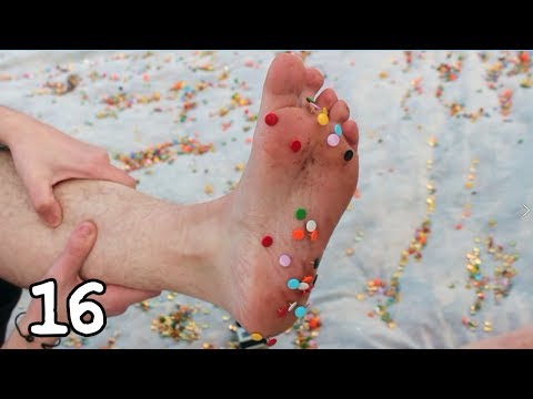 THUMBTACK TIGHTROPE (10,000 Thumbtacks) - Lazy Low Card Season 2 - Round 16