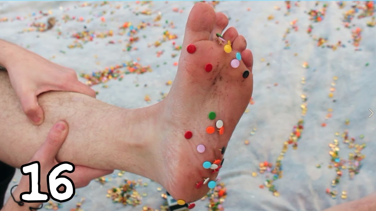 THUMBTACK TIGHTROPE (10,000 Thumbtacks) Lazy Low Card Season 2