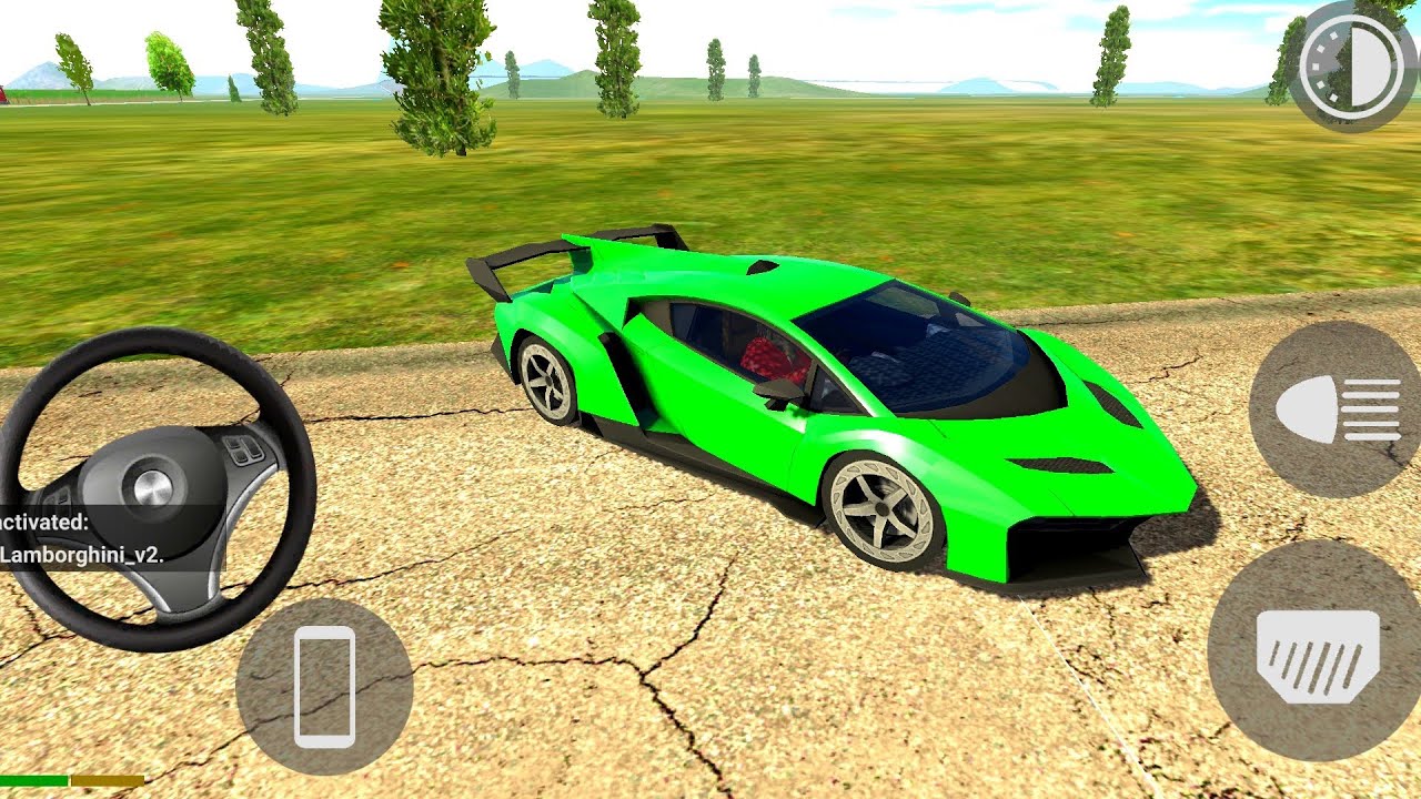 🏎️ Lamborghini Super Speed Drive | IndianCars Simulator 3D Map 🔥 Indian Bike Driving 3D