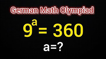 Can you solve this? l German Math Olympiad Algebra Question 