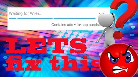 Fix waiting for wifi problem while using mobile data ....!!!!!