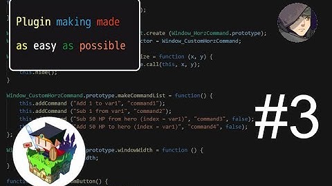 RMMV javascript tutorial #3 - introduction to basic window types