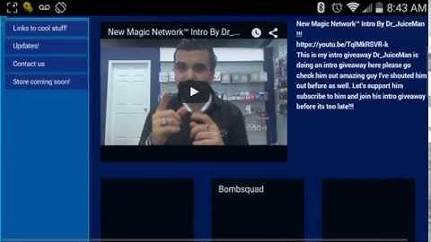 Magic Network Official App & Website links below MTR