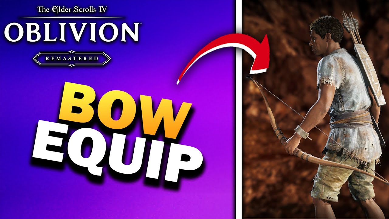 How To Use Bow & Arrows in Elder Scrolls 4