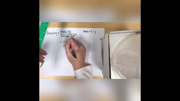 Finding the Density of a Cube