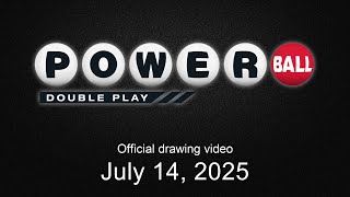 Powerball Double Play drawing for July 14, 2025 Information