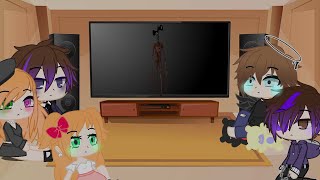 Afton family reacting to Siren head |Re-upload|
