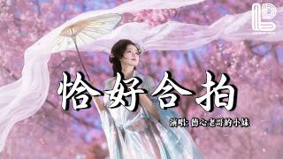 德心老哥的小妹 - 恰好合拍 (抖音热播DJ版) Qia Hao He Pai『人海里兜转多少期待，才等到你向我走来』抖音版｜ 热门爆火版『动态歌词MV』