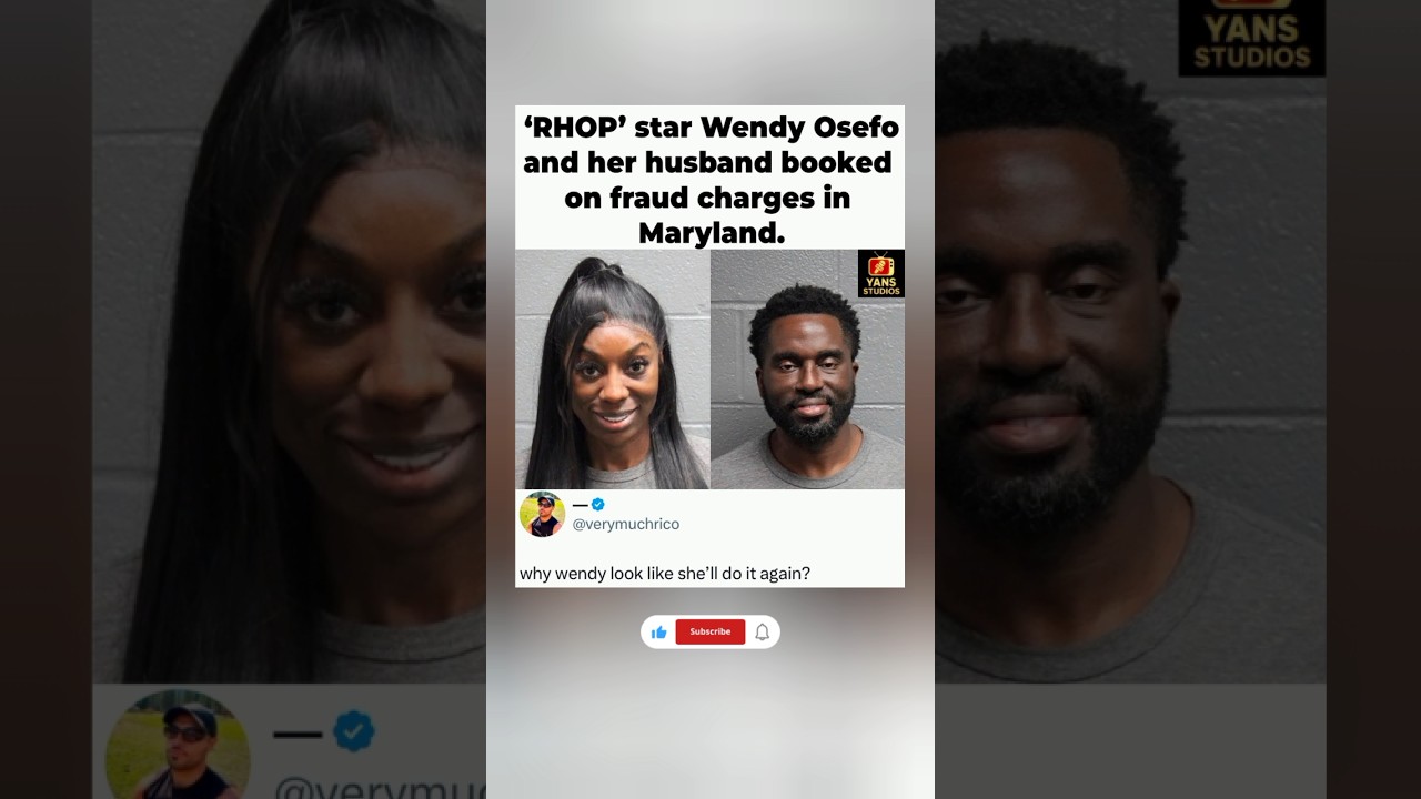 RHOP Star Wendy Osefo & Husband Hit With FRAUD Charges in Maryland