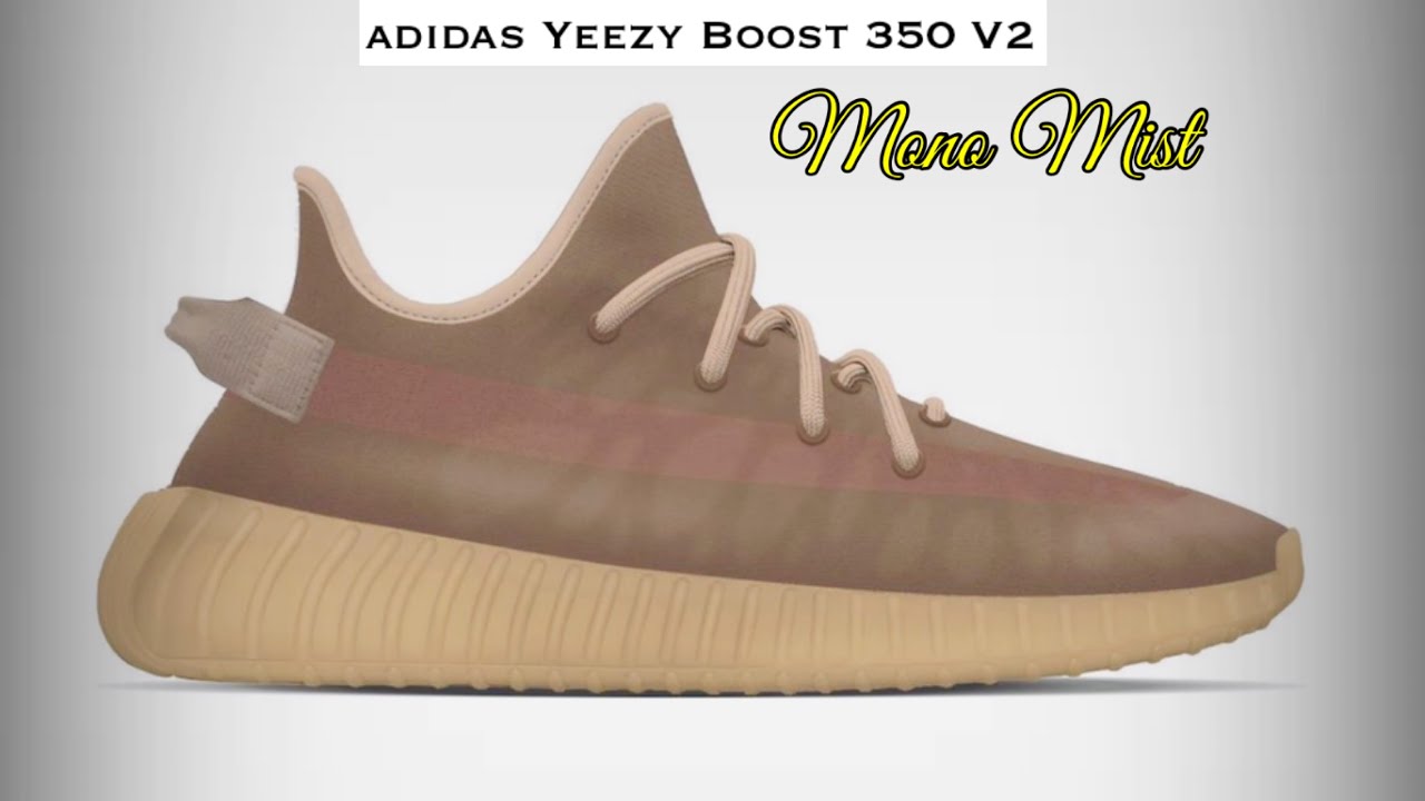 Adidas Yeezy Boost 350 V2 Mono Mist 2021 DETAILED LOOK and Release Update
