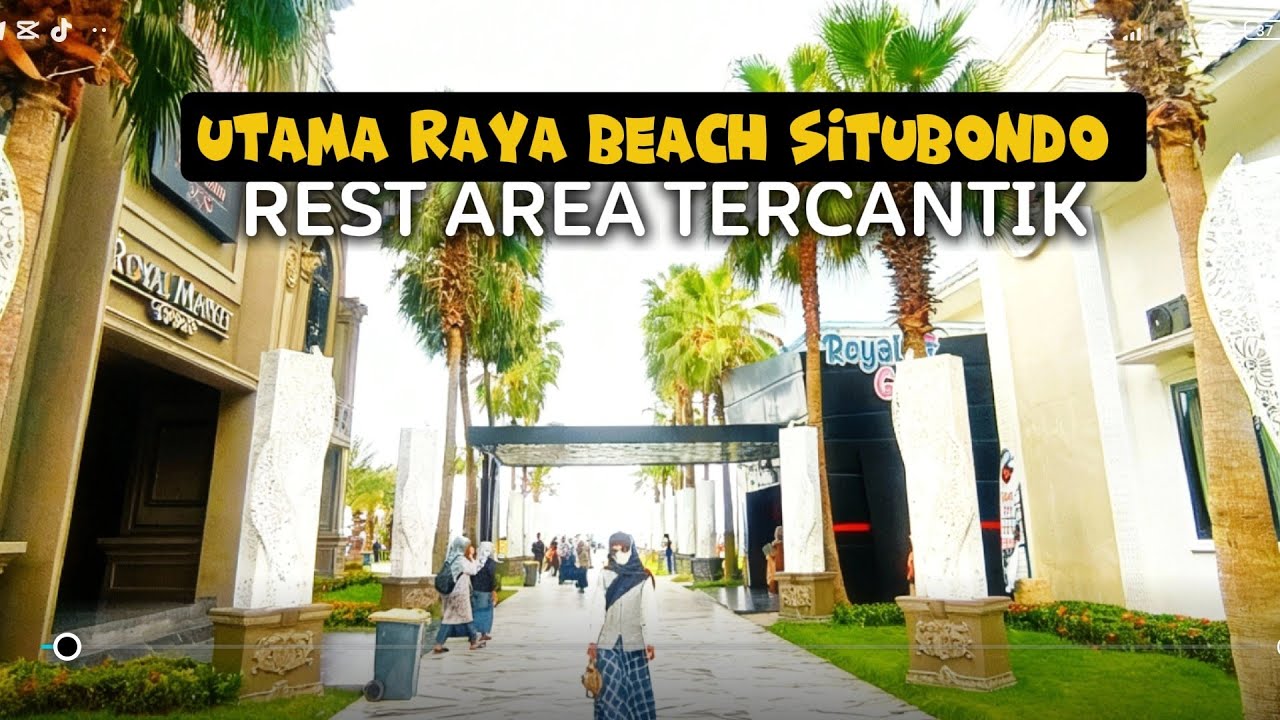 UTAMA RAYA BEACH SITUBONDO JAWA TIMUR 2025 | Rest area tercantik yang lagi Viral