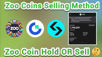 Zoo Coins Selling Method Of Bitget & Gate.IO Exchange | Zoo Coins Hold or Sell Full Details Video