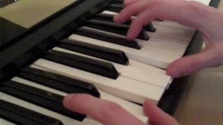 Video thumbnail of "How to play Pink Panther Theme on Piano (Left and Right hand)"