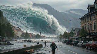 In 2015, Mountains Collapsed, Creating an 800-Foot Tsunami That Engulfed 400,000 People