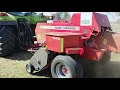 Baling with Class Arion 530 & Massy Ferguson 1840