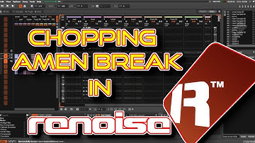Chopping, Looping and Rearranging Amen break in Renoise