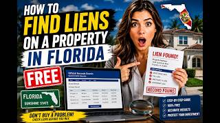 How to find liens on a property in Florida free