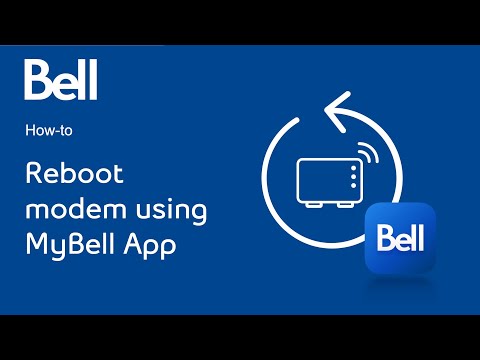 How to reboot your modem using the MyBell App