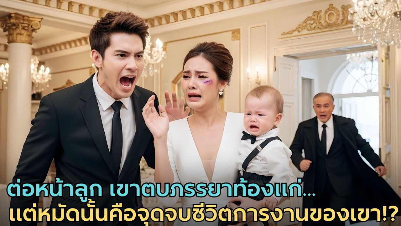 “ต่อหน้าลูก เขาตบเมียท้อง… วินาทีนั้นพ่อภรรยาทำลายอนาคตเขาทันที! |ตบเมียท้อง
