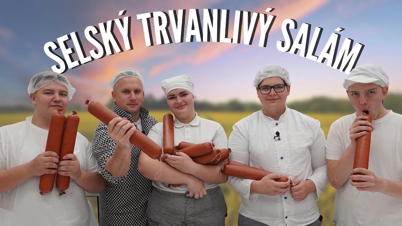 Lepší než VYSOČINA?! | Selský trvanlivý salám - kompletní postup na výrobu salámu