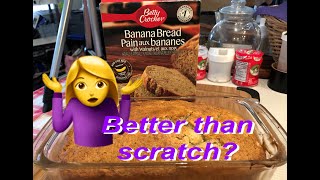 Betty Crocker Banana Bread With Walnuts Mix - Is It Better Than Scratch?